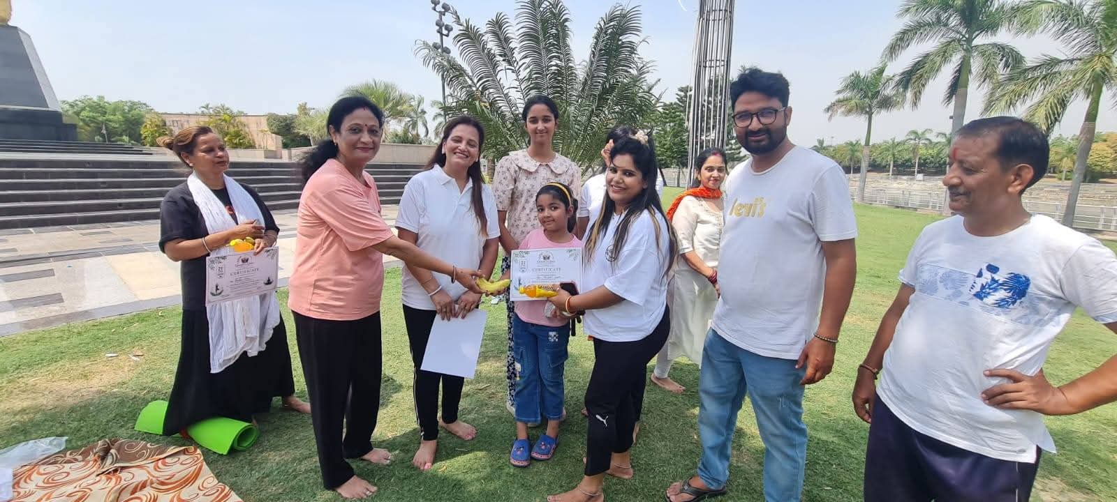 Growth with Grace Parivar Yoga Day
